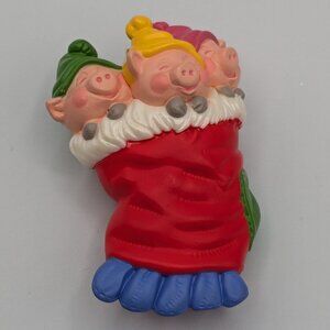 Hallmark Keepsake Three Little Piggies Ornament 1990 - Handcrafted